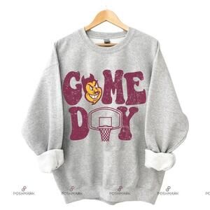 Col Arizona State Sun Devils Basketball Ncaa T Sweatshirt Retro Vtg